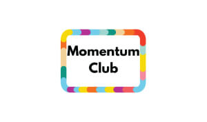 PJ Wood Audiobook Narrator/ Producer Momentum club logo